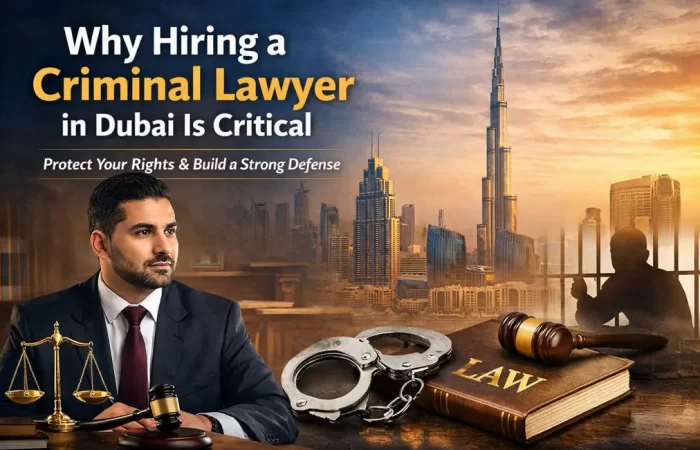 Criminal lawyer in Dubai helping build strong legal defense